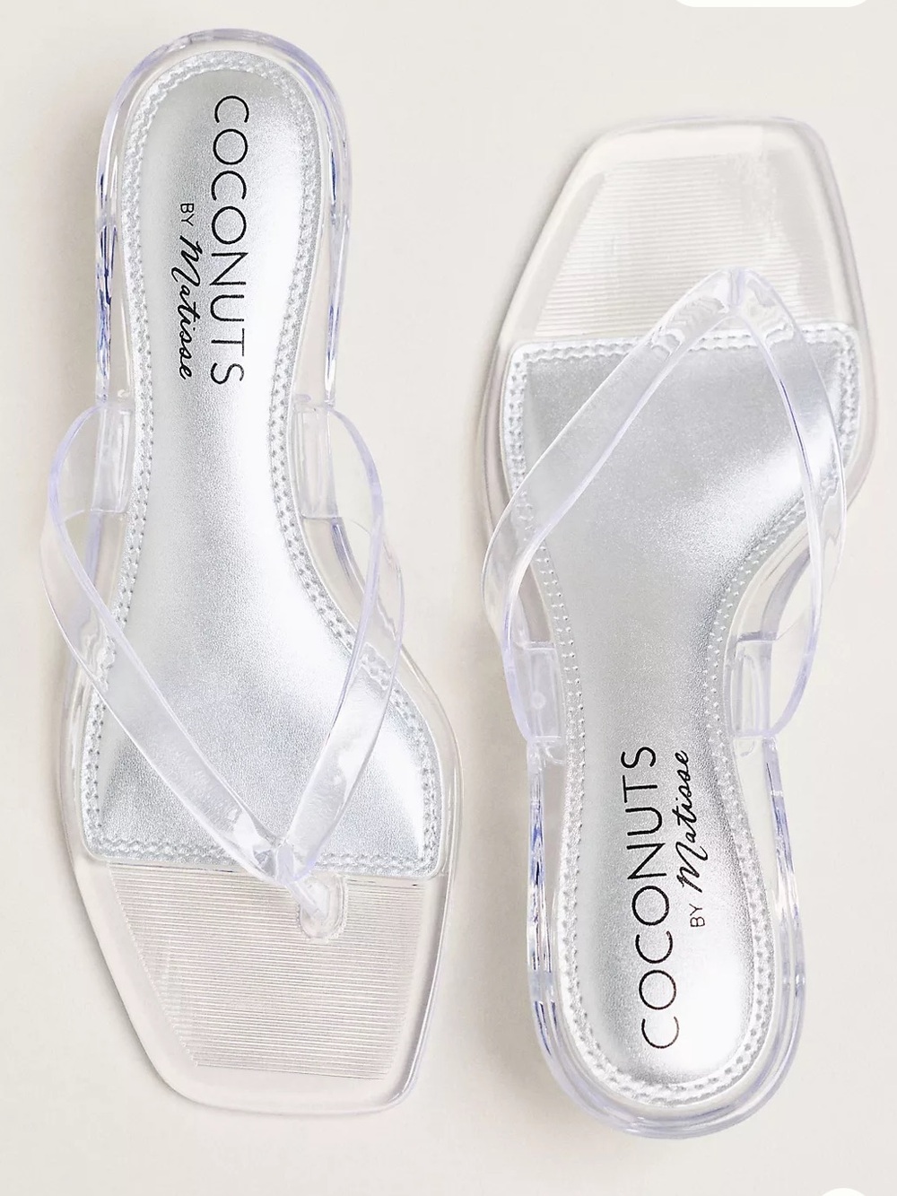 MATISSE Margo Flip-Flop Kitten Heel Sandals